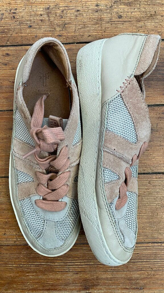 Leather Mid Sneakers