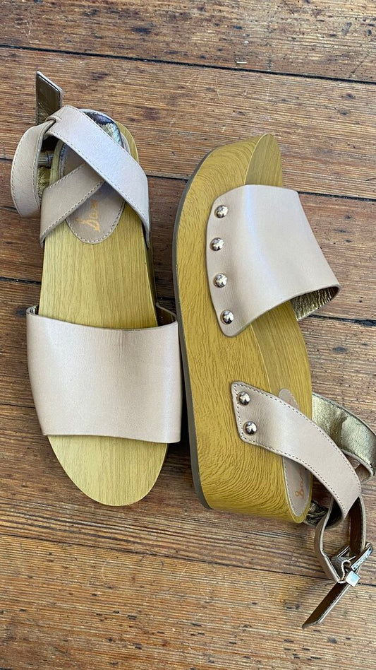 Platform Wrap Sandals