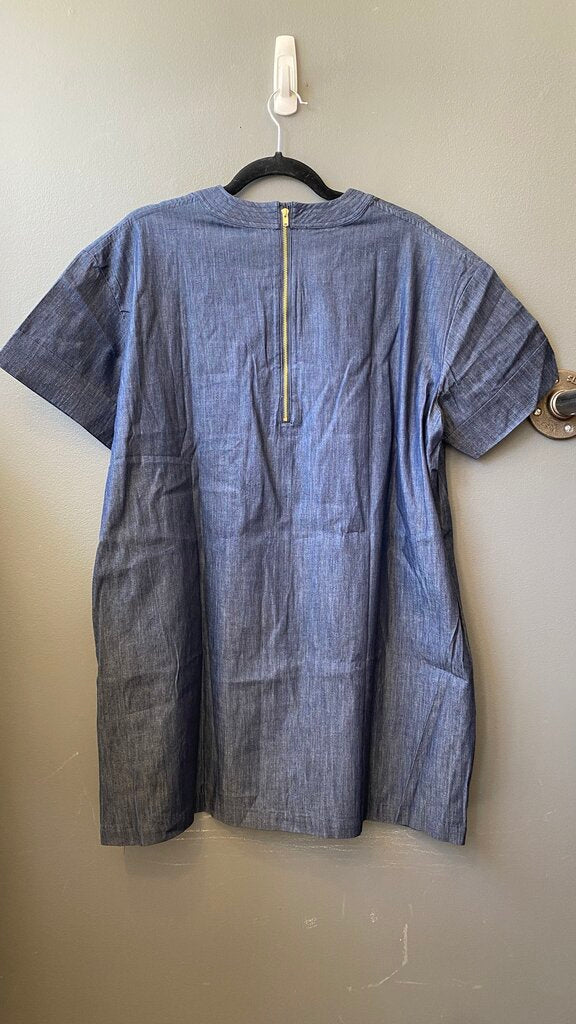 Denim Shift Dress