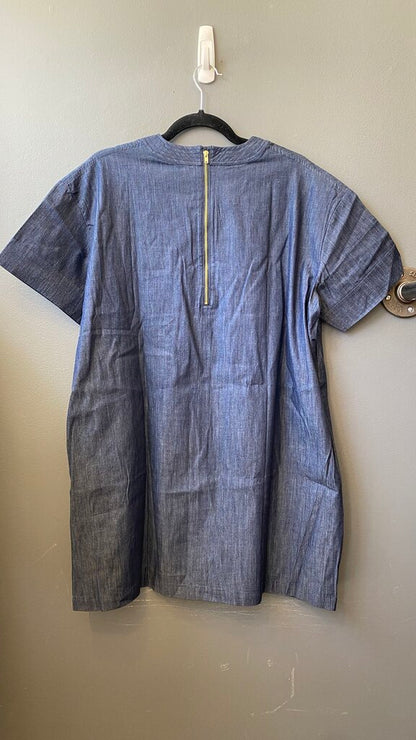 Denim Shift Dress
