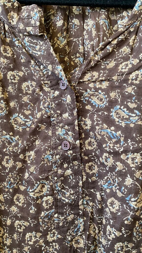Cotton Popover Blouse