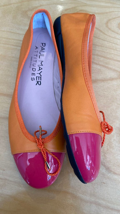 Cap Toe Ballet Flats