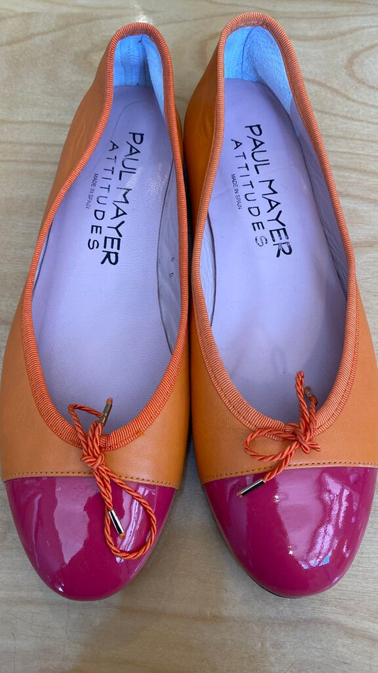 Cap Toe Ballet Flats