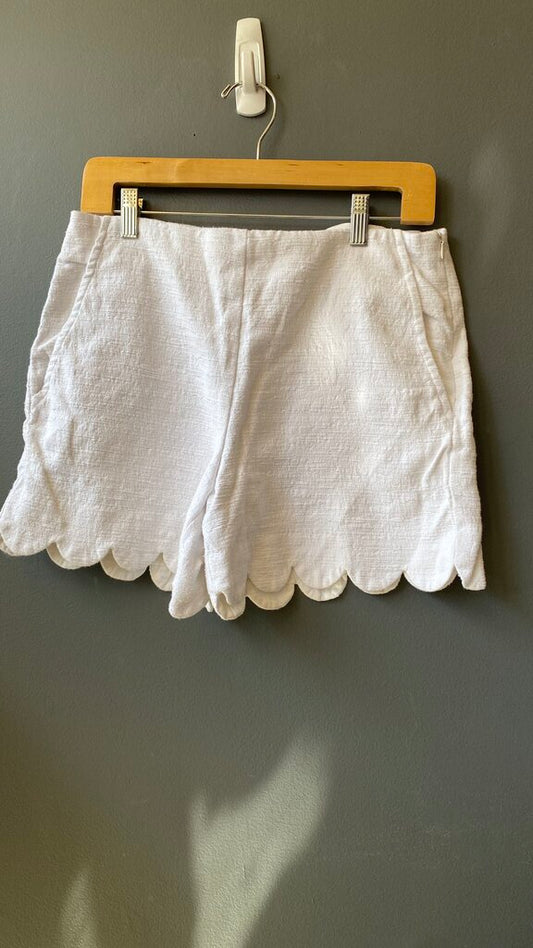 Scallop High Rise Shorts