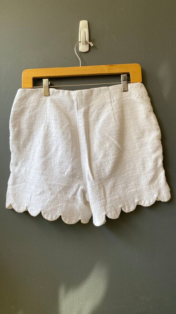 Scallop High Rise Shorts