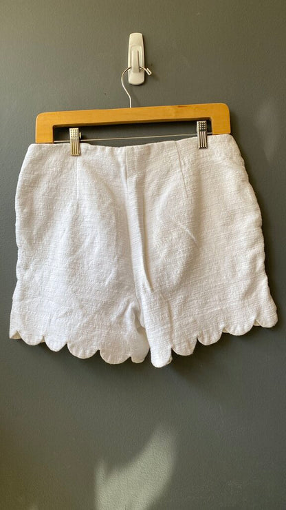 Scallop High Rise Shorts