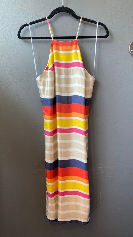 Stripe Racerback Shift Dress