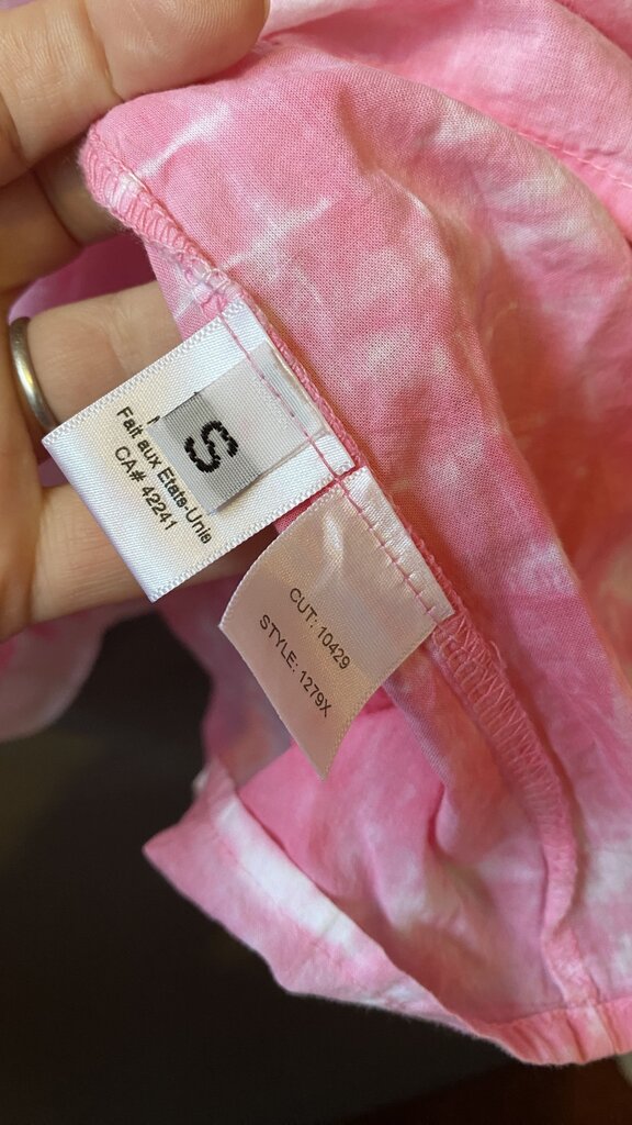 Tie Dye Cotton Blouse