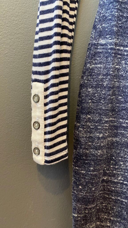 Stripe Longsleeve Sheath Dress