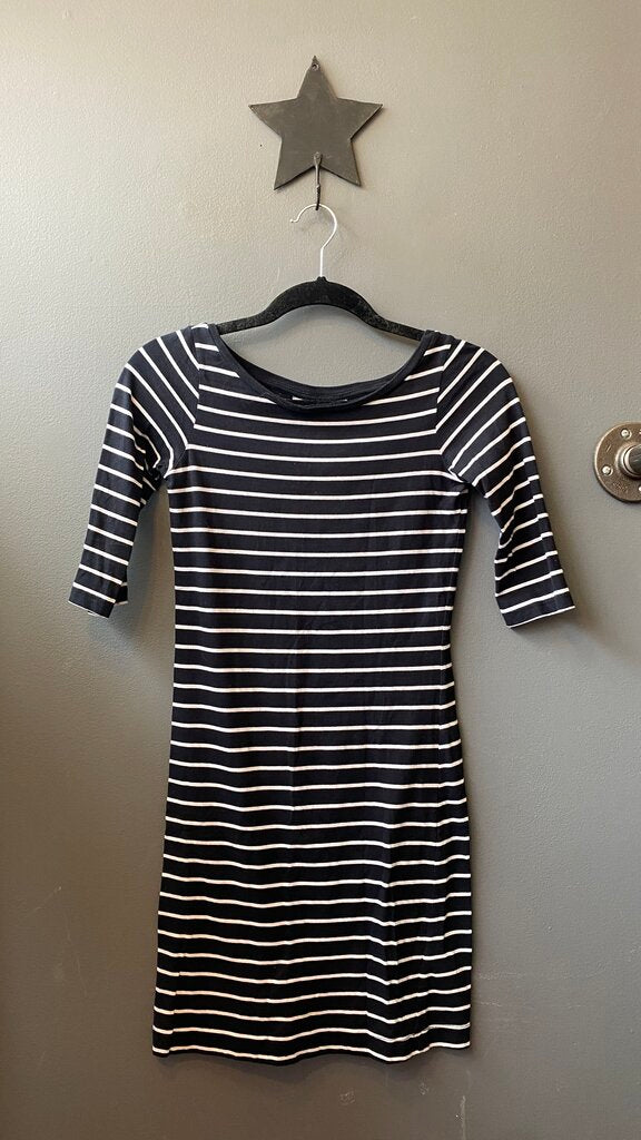 Stripe Knit Sheath Dress