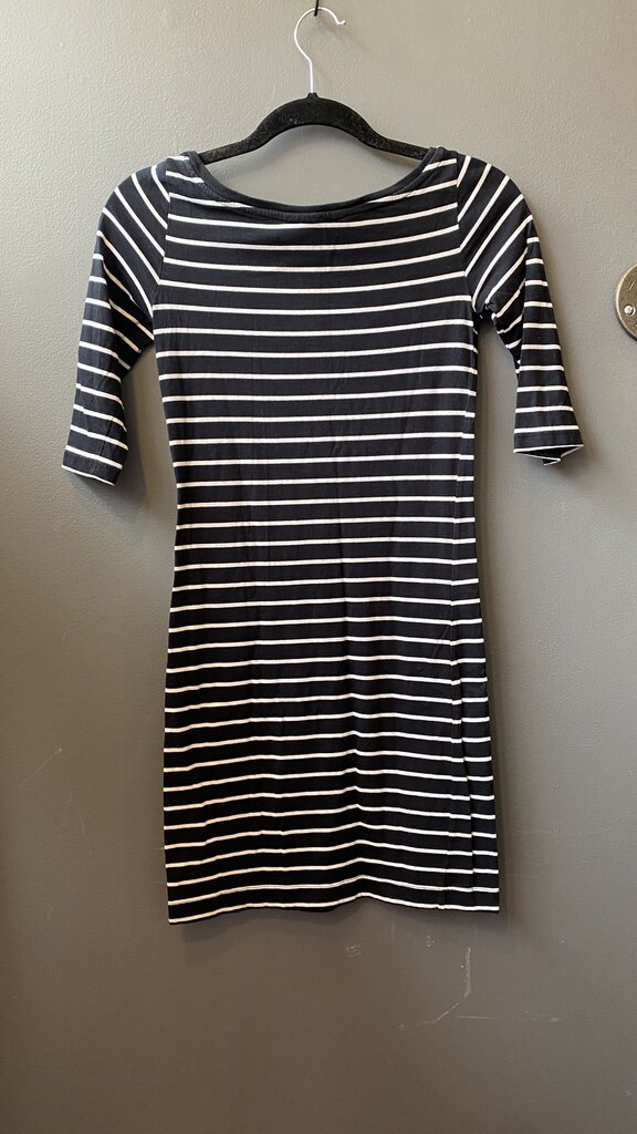 Stripe Knit Sheath Dress