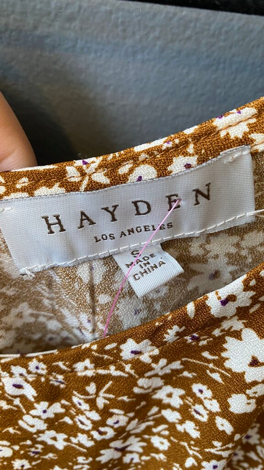 Floral Tiered Swing Dress