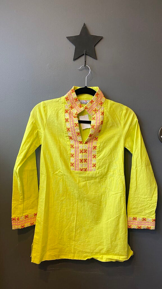 Embroidered Tunic Top