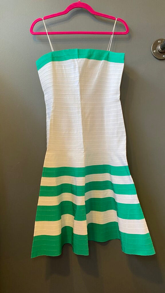 Bandage Fit Flare Dress