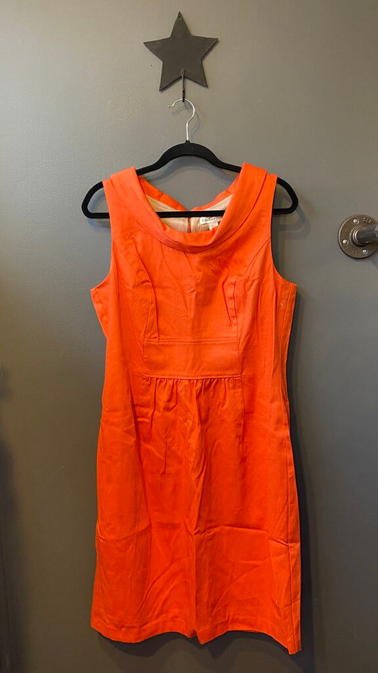 Pique Cowlneck Dress