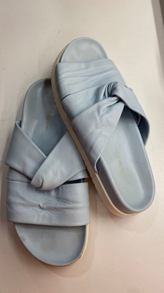 Leather Molded Footbed Sandals