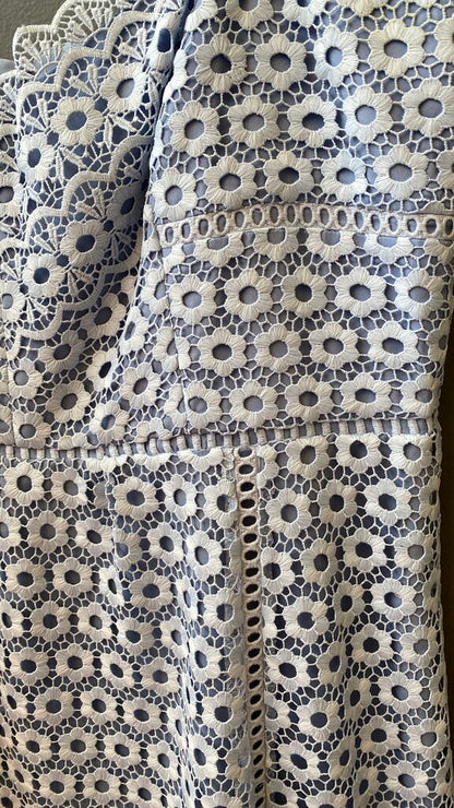 Daisy Lace Midi Dress