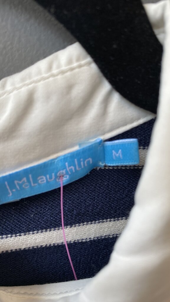 Knit Stripe Collared Top