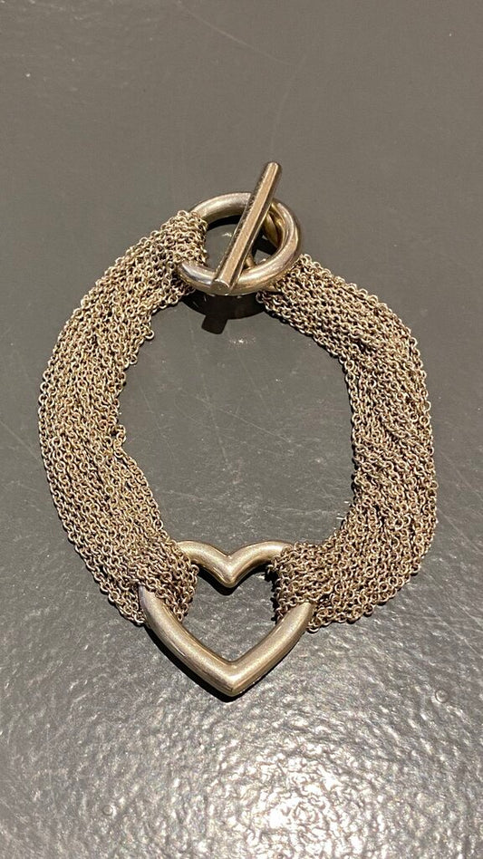 Heart Multi Chain Bracelet