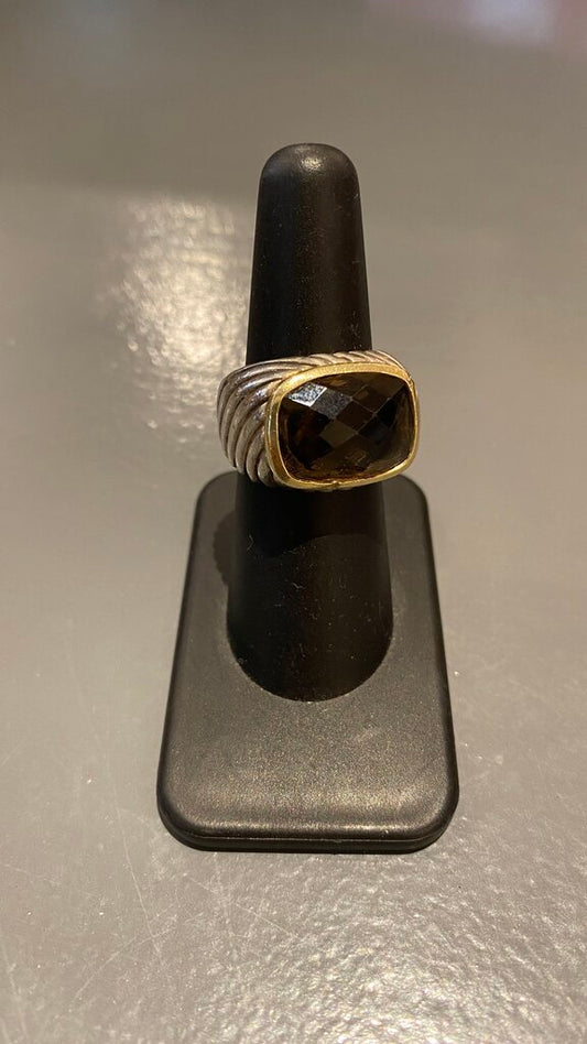 Gemstone Cable Ring