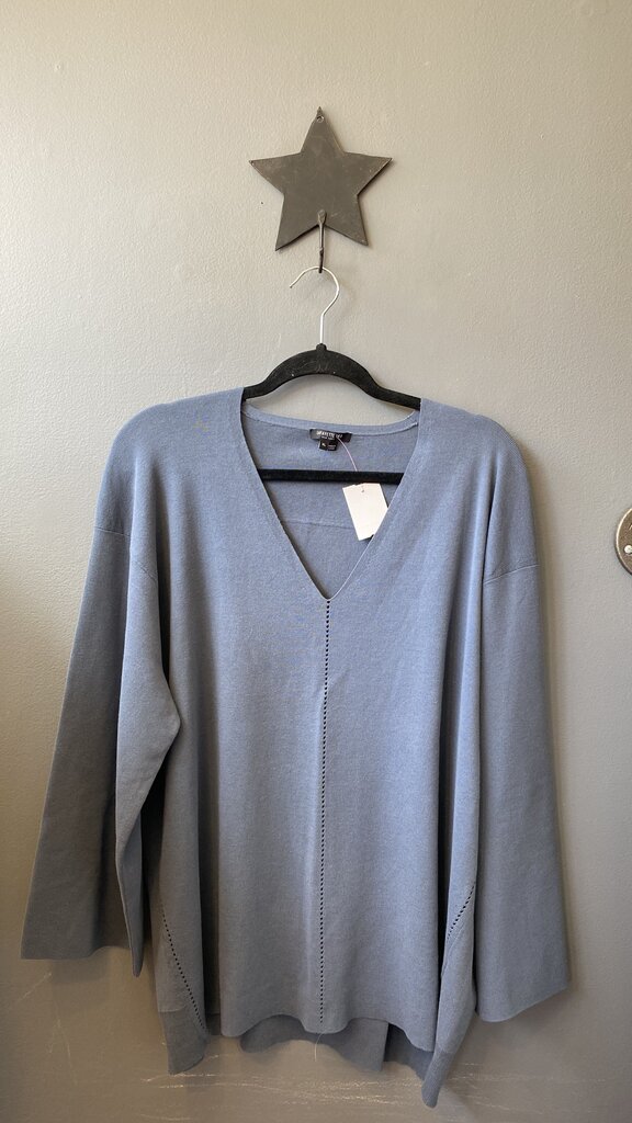 Cotton Vneck Sweater
