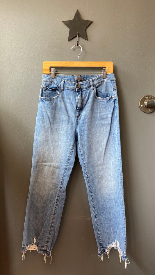 Patti High Rise Straight Jeans