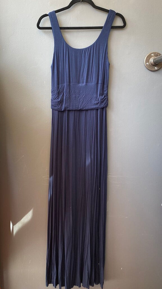 Jersey Gathered Maxi Dress