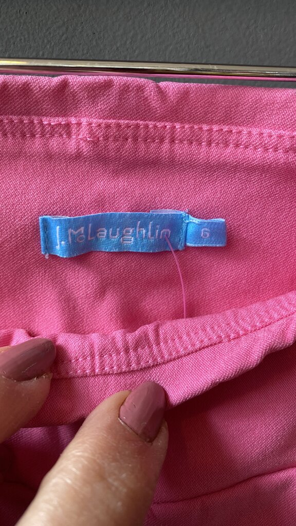 Stretch Slim Pink Pants