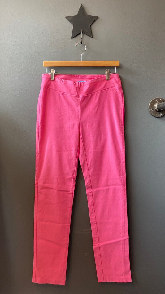 Stretch Slim Pink Pants