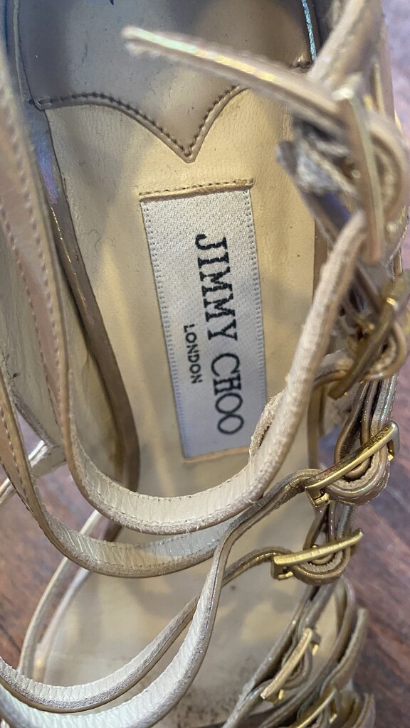 Patent Strappy Heels