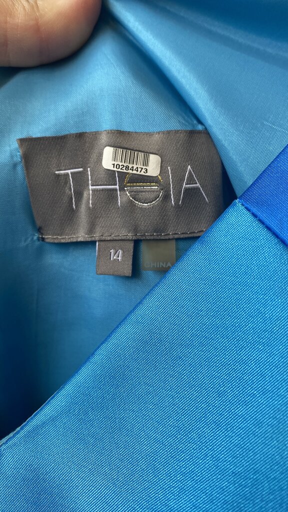 Satin Fit Flare Dress