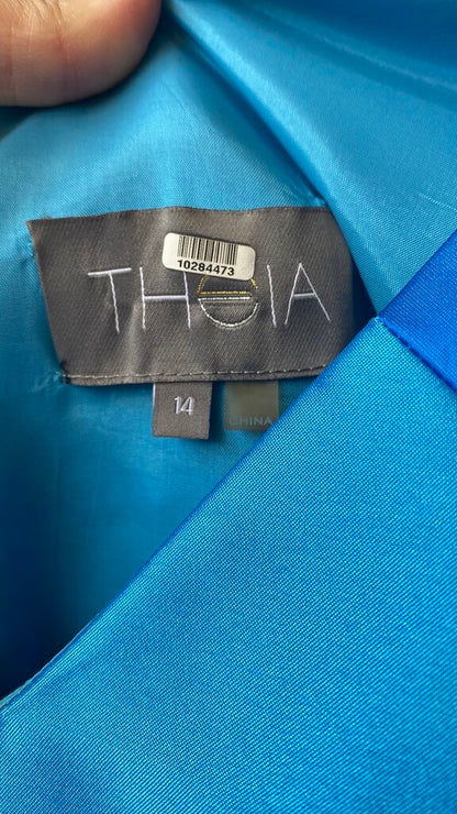 Satin Fit Flare Dress