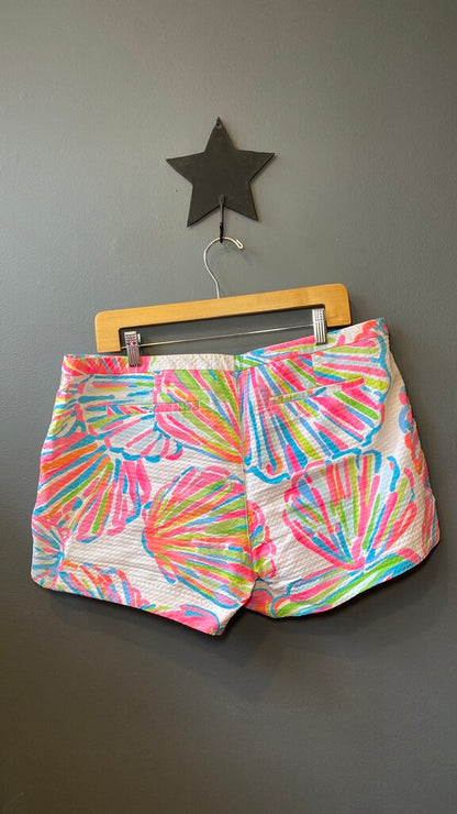 Textured Neon Shorts