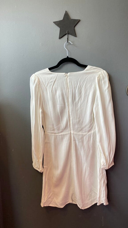 Crepe Longsleeve Mini Dress