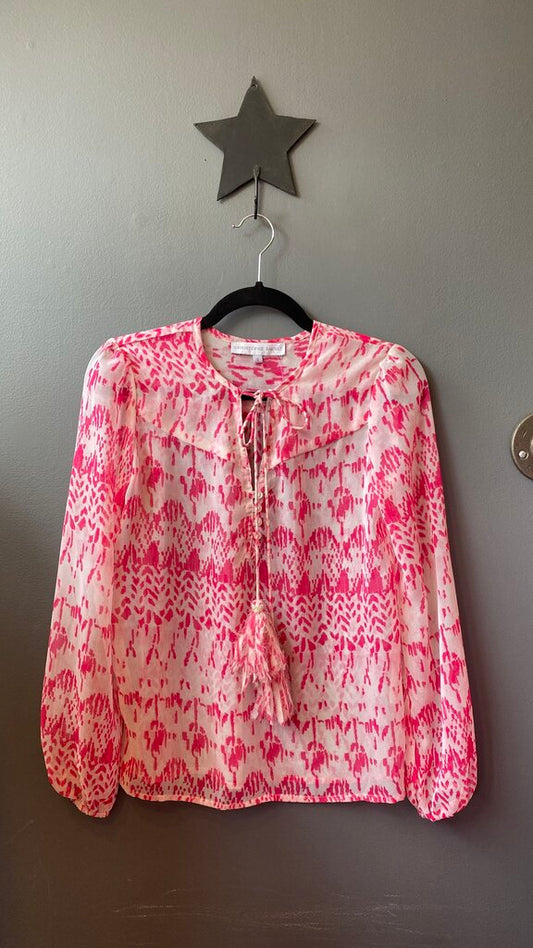 Tassel Sheer Blouse