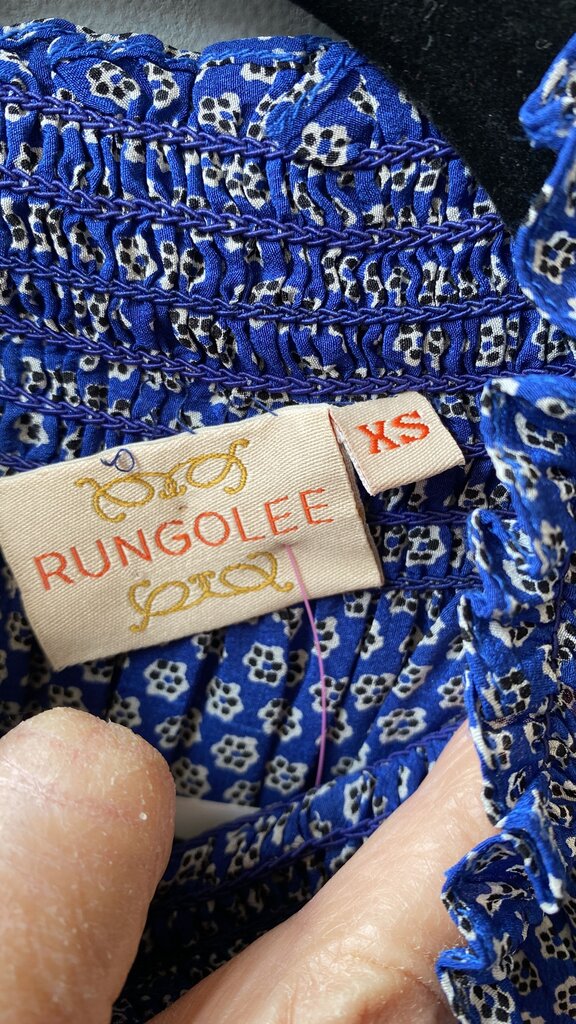 Smock Neck Silk Shift Dress