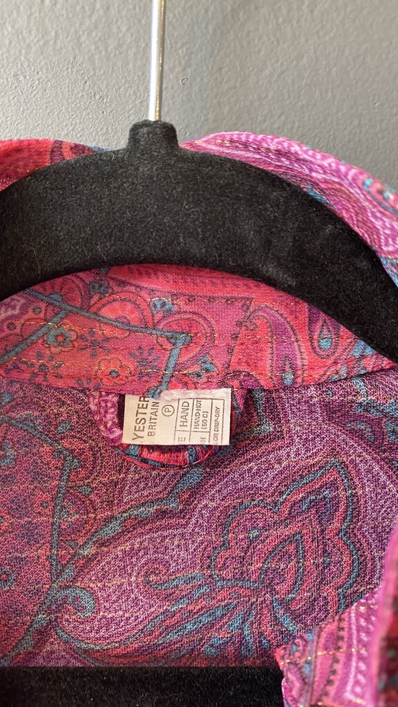 Vintage Zip Front Shirtdress