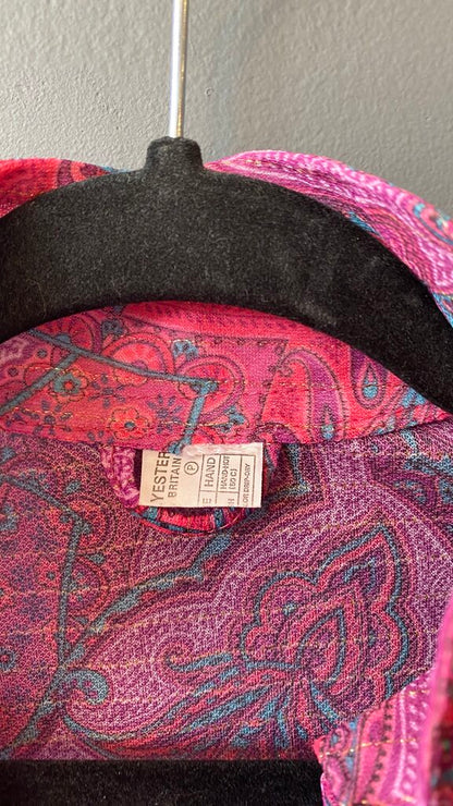 Vintage Zip Front Shirtdress