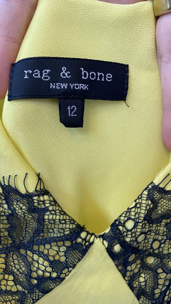 Silk / Rayon Lace Trim Slip Midi Dress