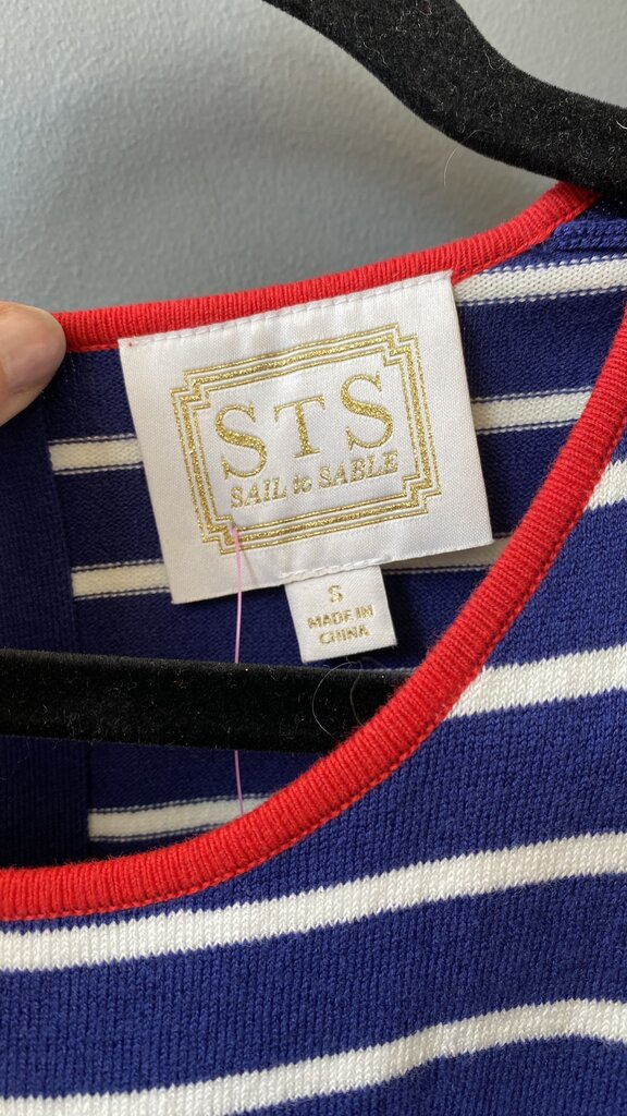 Stripe Knit Sheath Dress