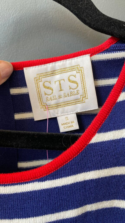 Stripe Knit Sheath Dress