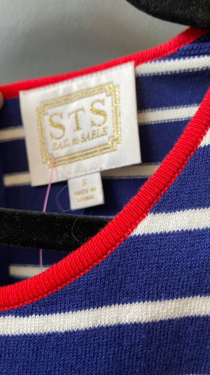 Stripe Knit Sheath Dress