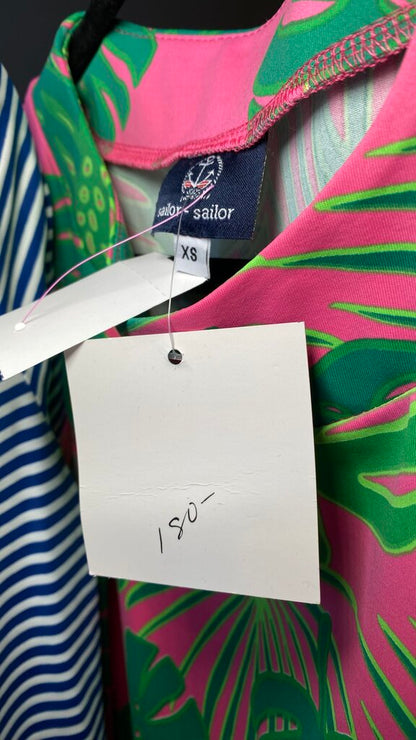 Monstera Leaf Shift Dress