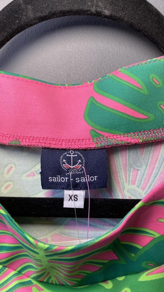 Monstera Leaf Shift Dress