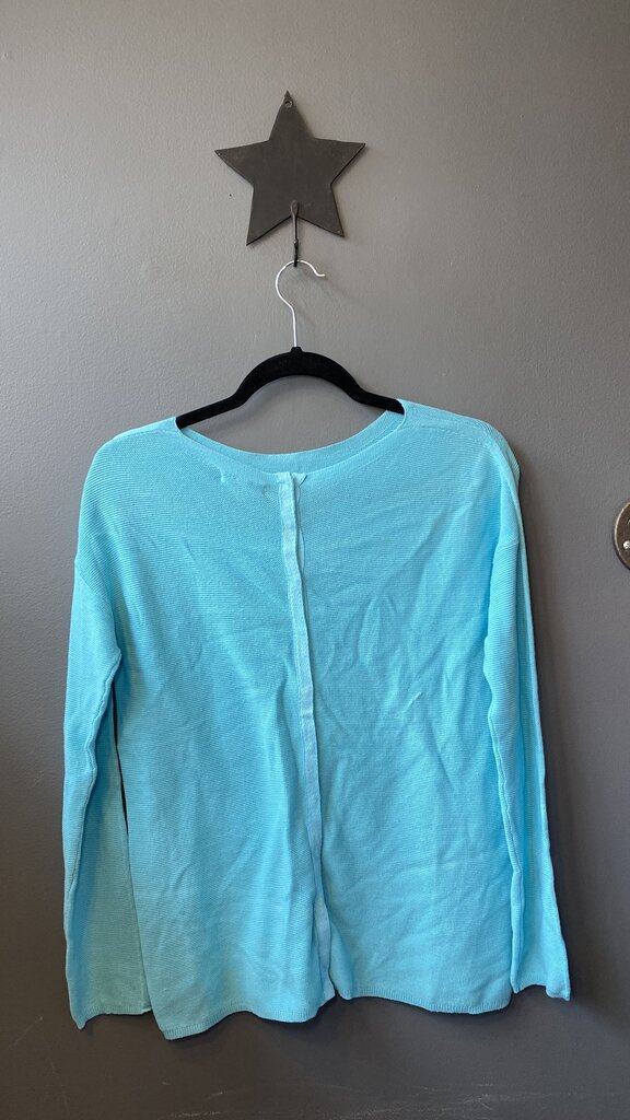 Boatneck Snap Back Sweater