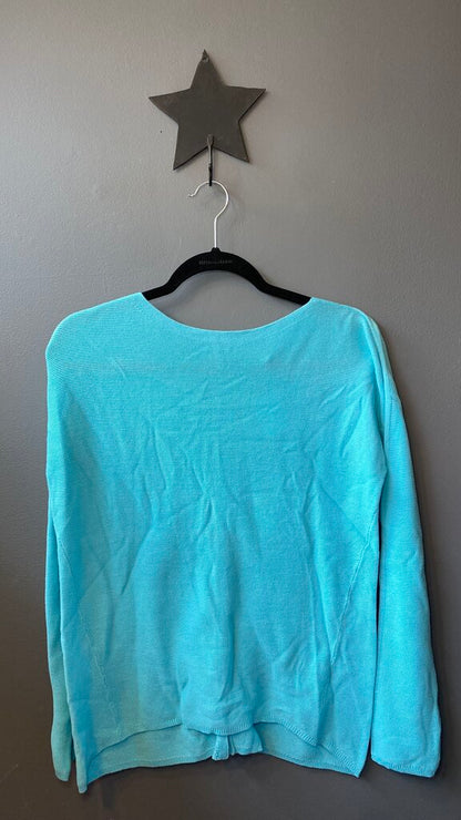 Boatneck Snap Back Sweater