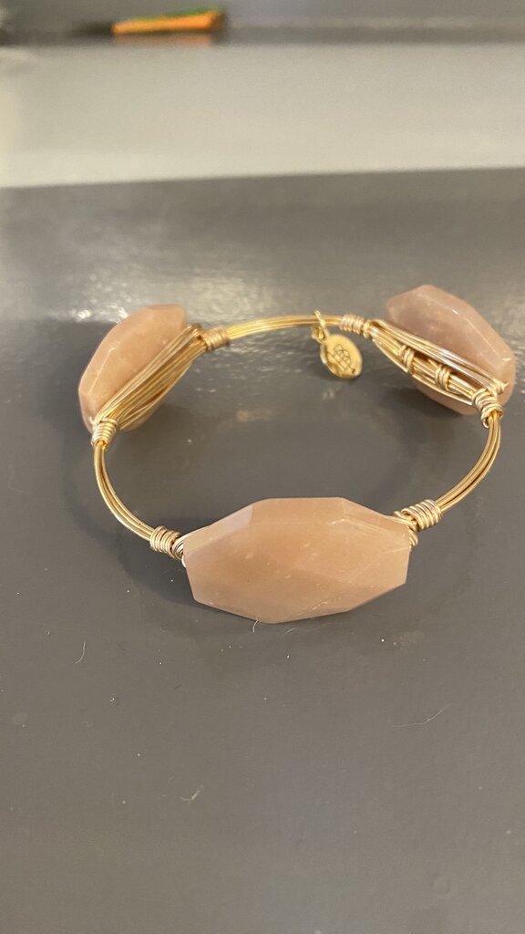 Stone Wire Bangles
