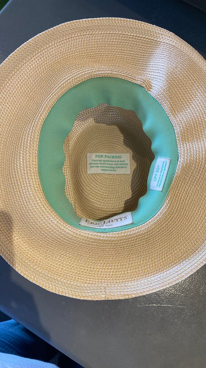 Packable Grosgrain Bow Hat