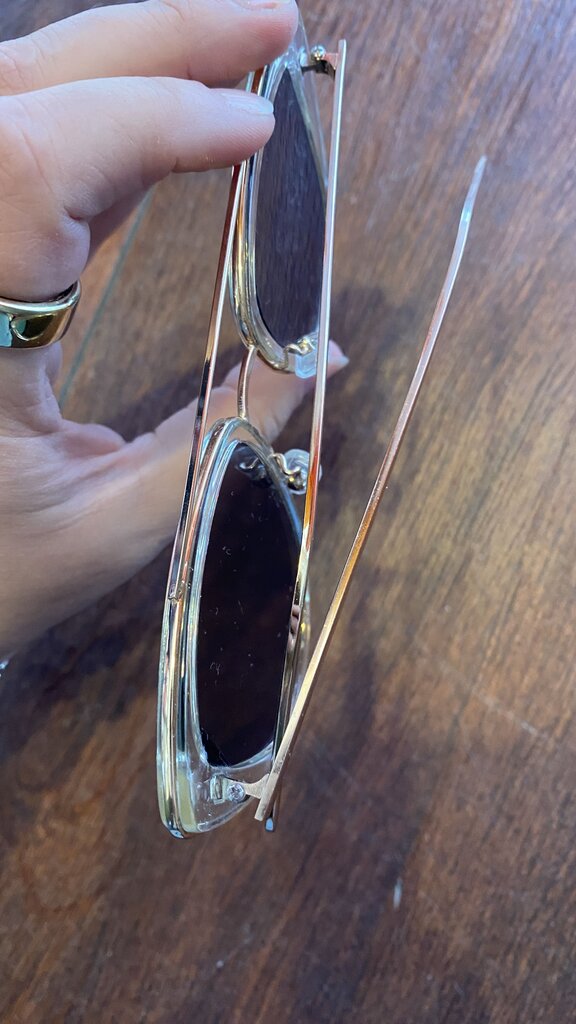 Quay French Kiss Mirrored Sunglasses