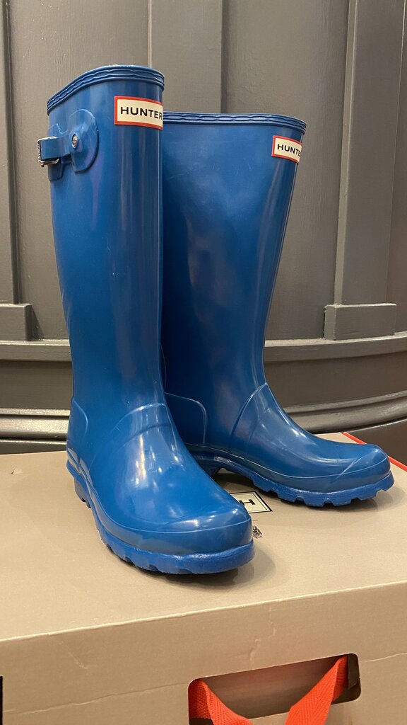 Gloss Rainboots Blue